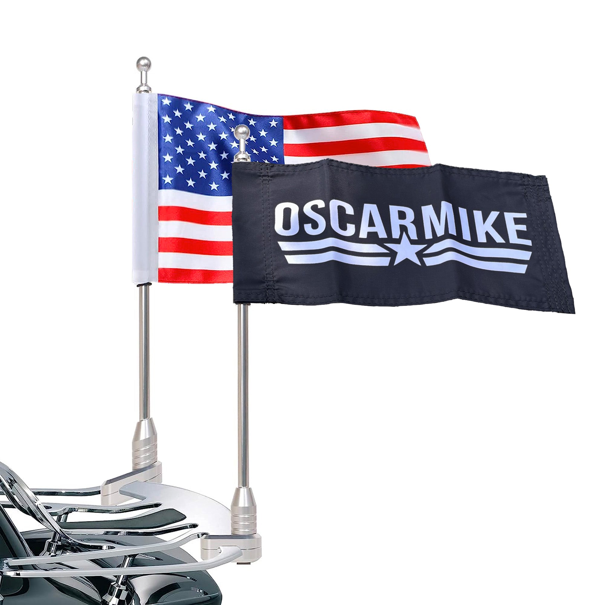 Oscar Mike Bike Flag