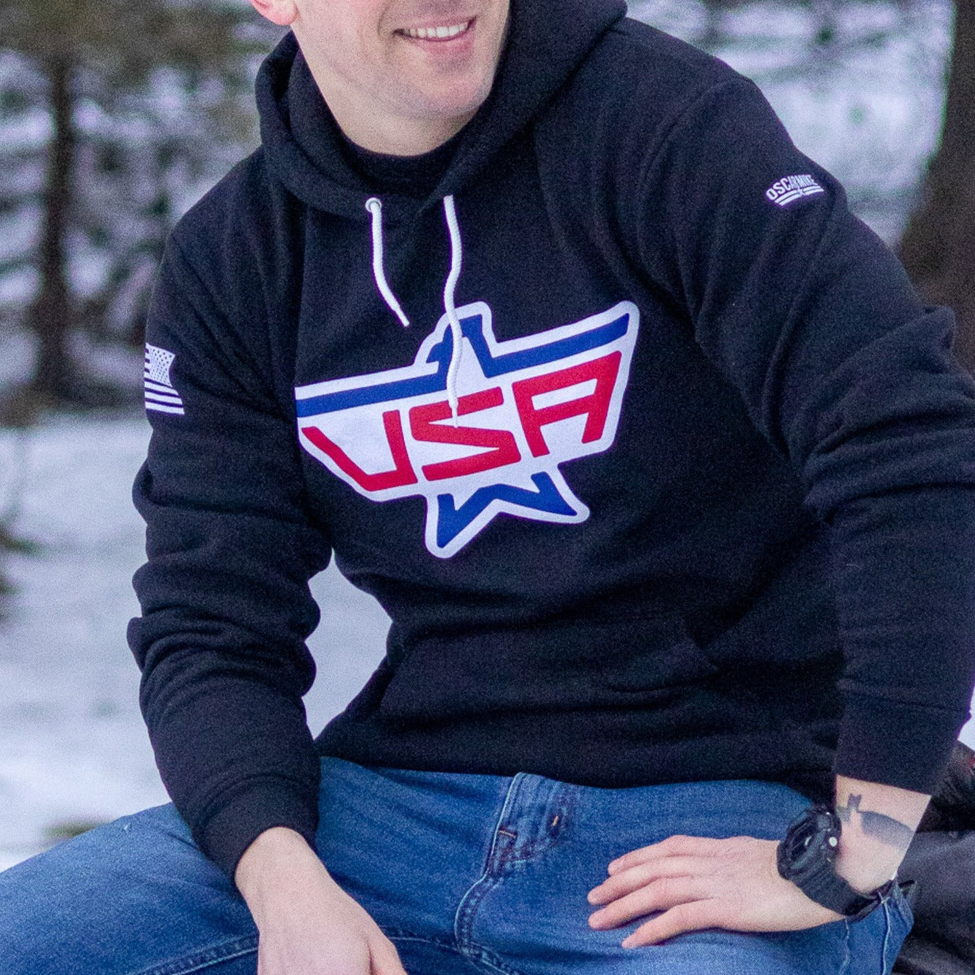 Team USAWR Eagle Pullover Hoodie