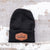 Icon Leather Patch Beanie