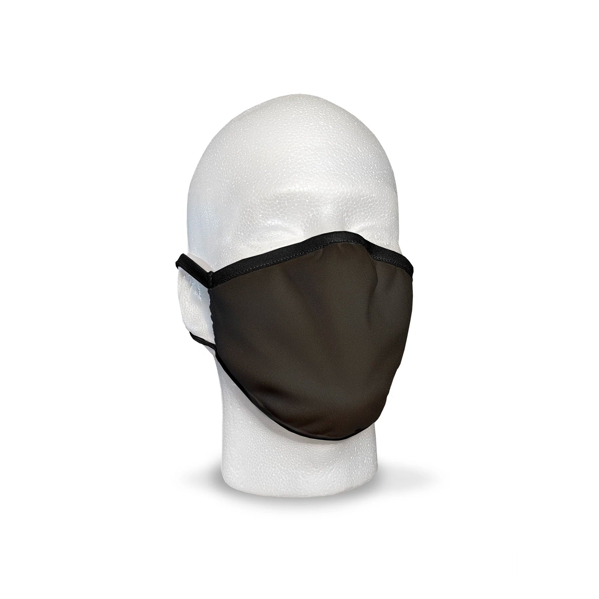 The Plain Black 3-Layer Personal Protective Face Mask