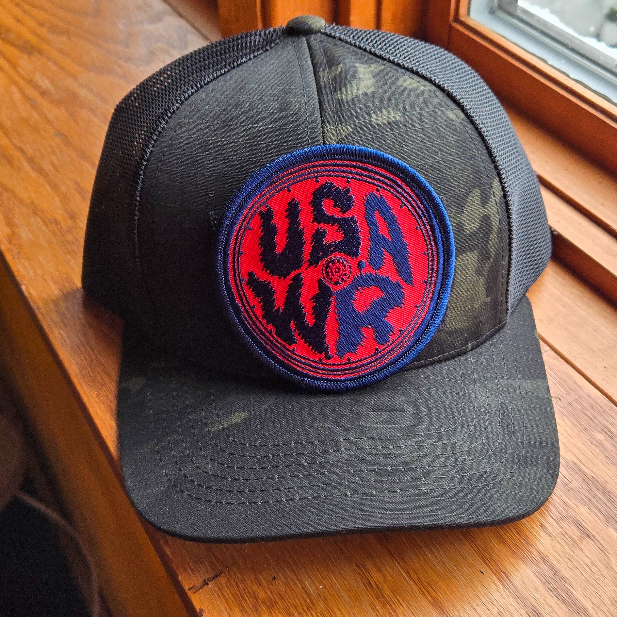 USAWR Wheel Camo Patch Hat