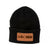 Cargill Leather Patch Beanie