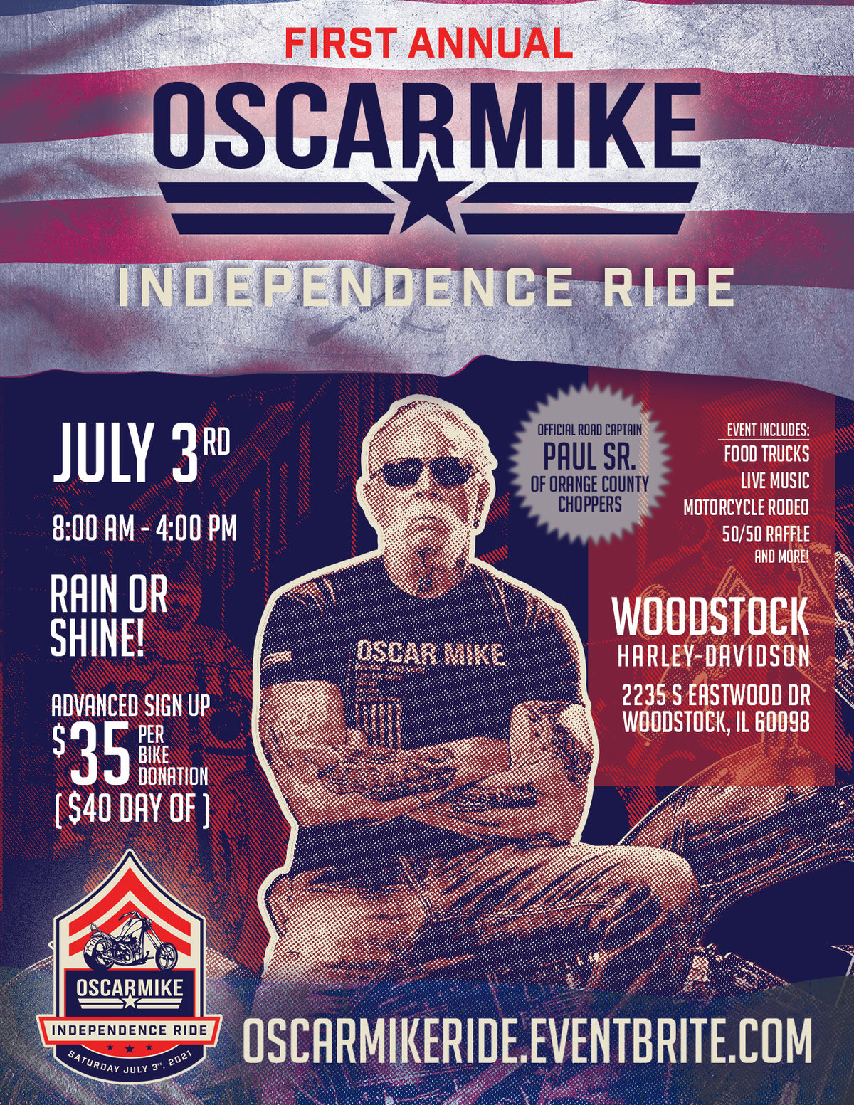 Independence Ride - Oscar Mike Apparel