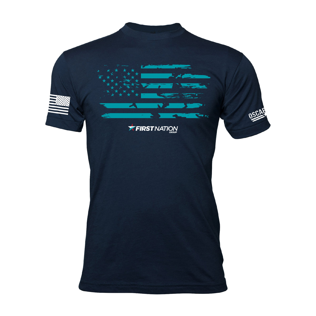 First Nation Group Flag Tee - Oscar Mike Apparel