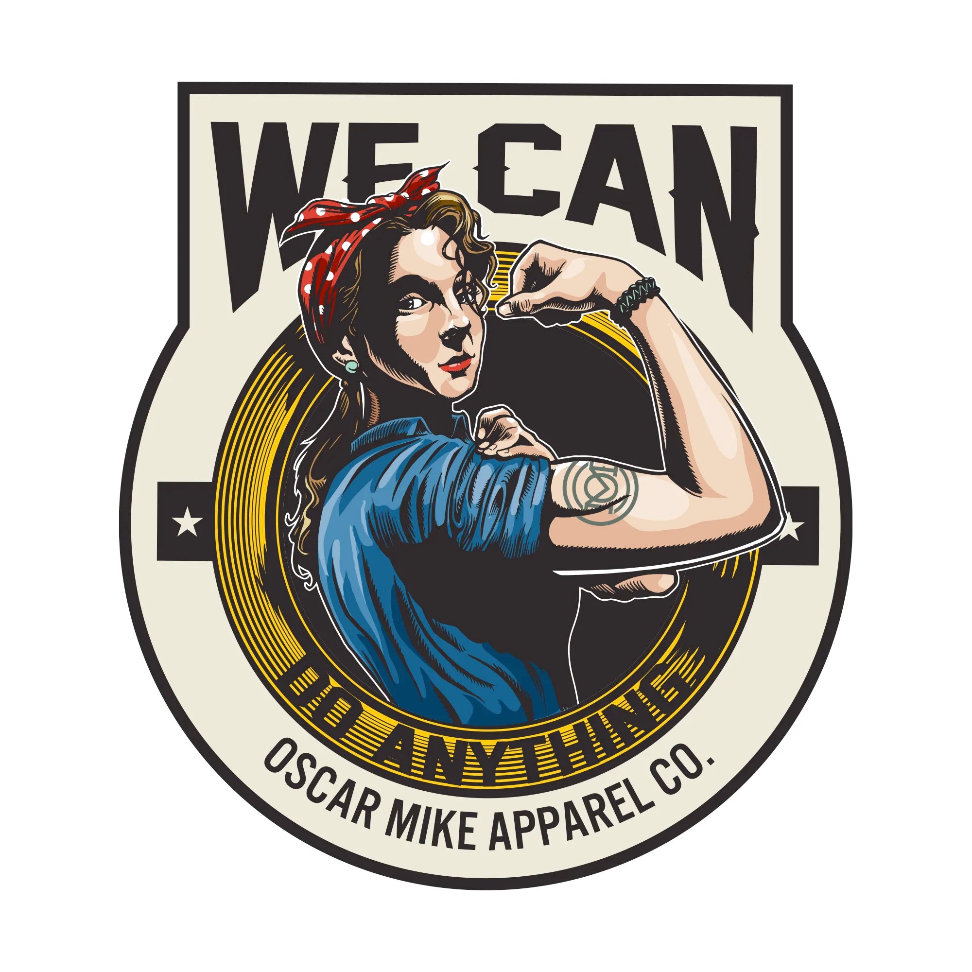 Yes We Can Sticker